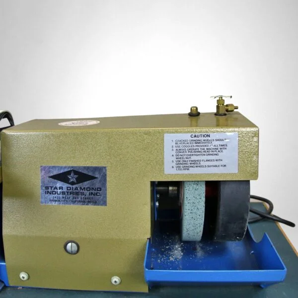 Lapidary 6 inch Star Diamond Combo Polisher Trim saw Stone cutting/Stone grinding Approx. 72 × 42 cm. , 1725rpm - Image 6