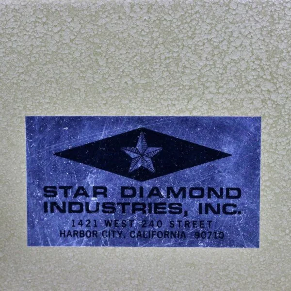 Lapidary 6 inch Star Diamond Combo Polisher Trim saw Stone cutting/Stone grinding Approx. 72 × 42 cm. , 1725rpm - Image 5