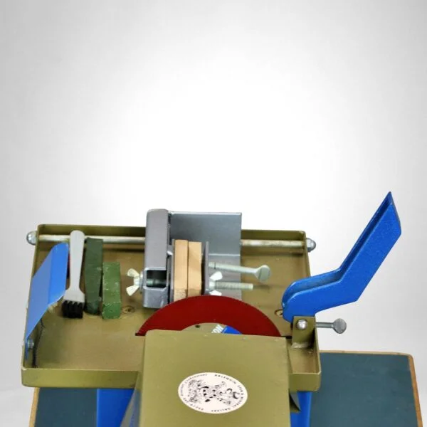Lapidary 6 inch Star Diamond Combo Polisher Trim saw Stone cutting/Stone grinding Approx. 72 × 42 cm. , 1725rpm - Image 3